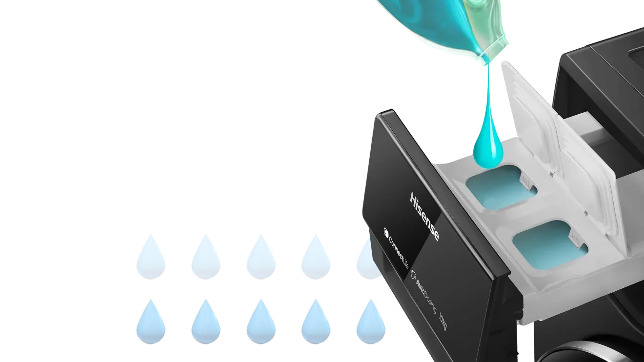 Пральна машина Hisense WF7S1247BB - 3