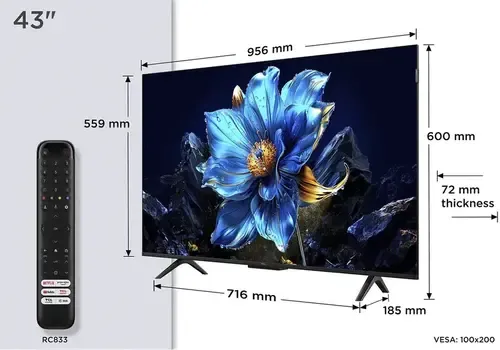 Телевизор TCL 43P7K - 2