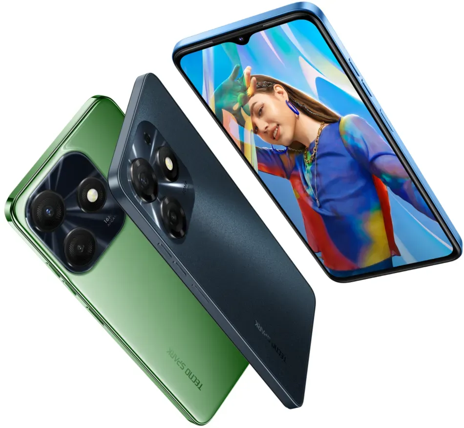 Смартфон TECNO Spark 10 (KI5q) 8/128Gb 2SIM Meta Black - 1