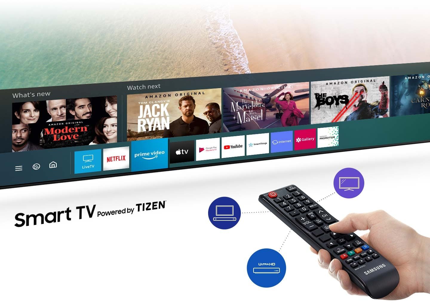 Телевізоp Samsung UE43T5300AUXUA - 3