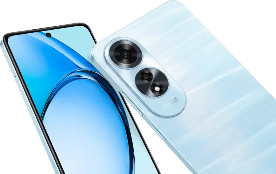 Смартфон OPPO A60 8/128GB (Ripple Blue) - 1